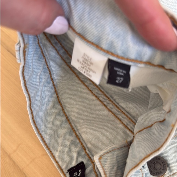 Veronica Beard Light Blue Denim Shorts - Picture 6 of 7